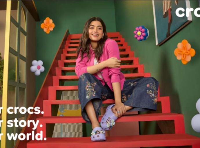 Crocs ropes in Rashmika Mandanna as new brand ambassador from India